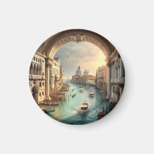 Imán El Gran Canal de Venecia Italia Viaje