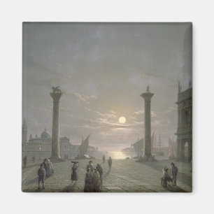 Imán El Gran Canal Desde La Piazza San Marco
