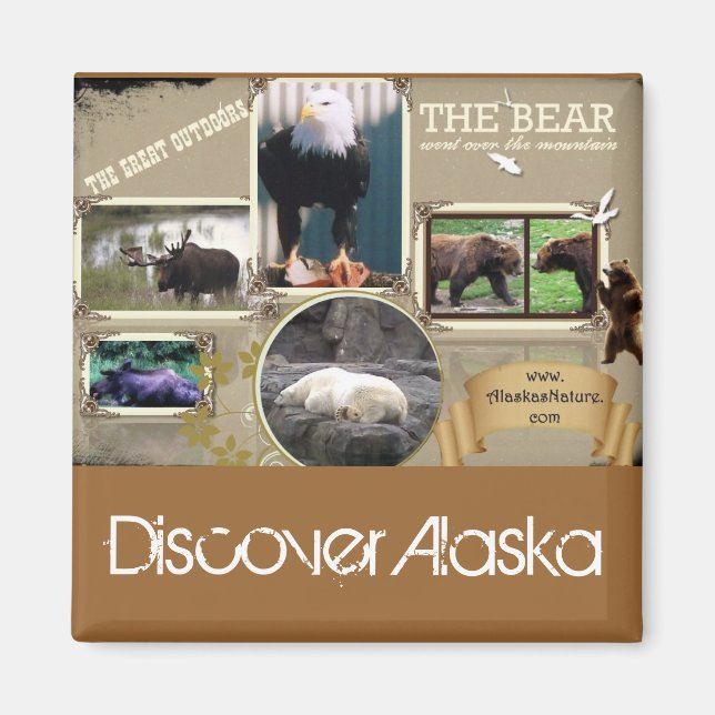 Imán El gran exterior en Alaska (Frente)