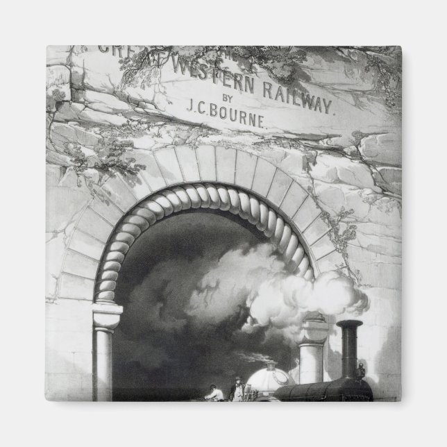 Imán El gran ferrocarril occidental, 1846 (Frente)