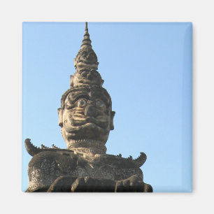 Imán El gran guardián lao .. Parque Buddha, Vientiane, 