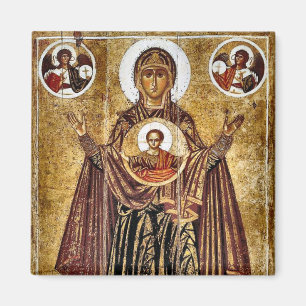 Imán El gran ícono cristiano ortodoxo de Panagia