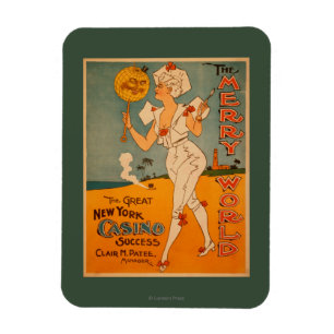 Imán El gran teatro de éxito del Casino de Nueva York