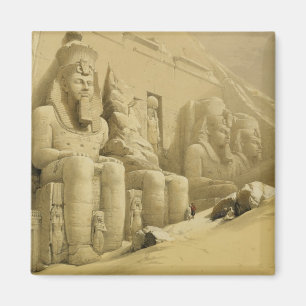 Imán El gran templo de Abu Simbel, Nubia, de "Egipto