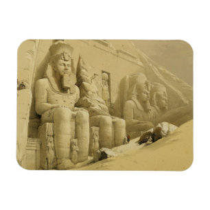 Imán El gran templo de Abu Simbel, Nubia, de "Egipto