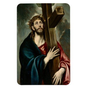 Imán El Greco - Cristo llevando la cruz