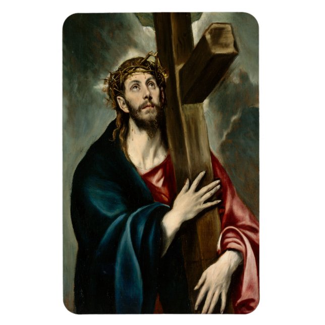 Imán El Greco - Cristo llevando la cruz (Vertical)