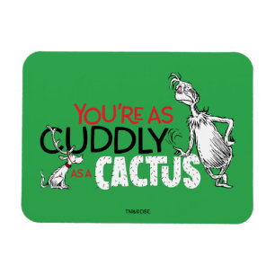 Imán El Grinch   Eres tan adorable como un cactus