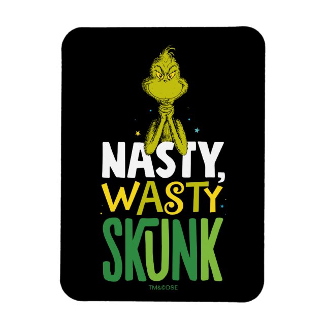 Imán El Grinch | Nasty Wasty Skunk (Vertical)