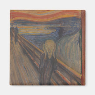 Imán El grito de horror de Edvard Munch 1893