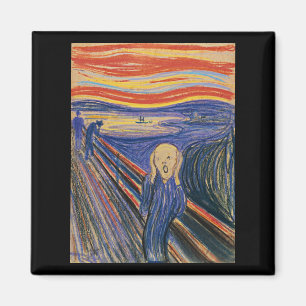 Imán El grito (pastel 1895) de alta calidad