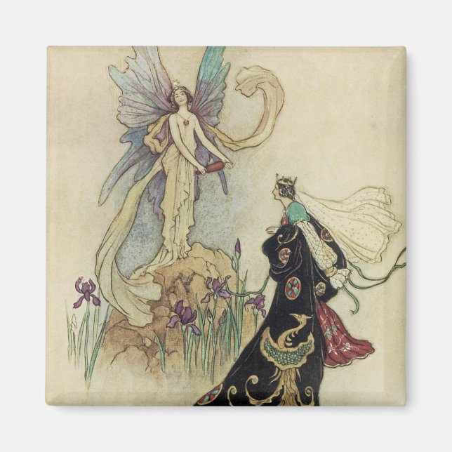 Imán El Hada Allí Recibió A Su Majestad (Frente)