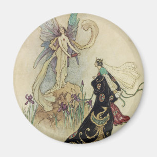 Imán El Hada Allí Recibió A Su Majestad