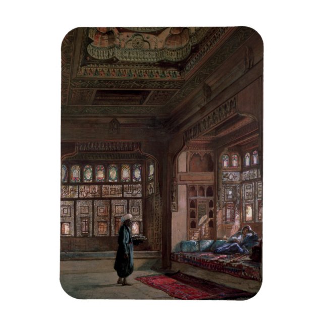 Imán El harem del jeque Sadat, El Cairo, 1870 (Vertical)
