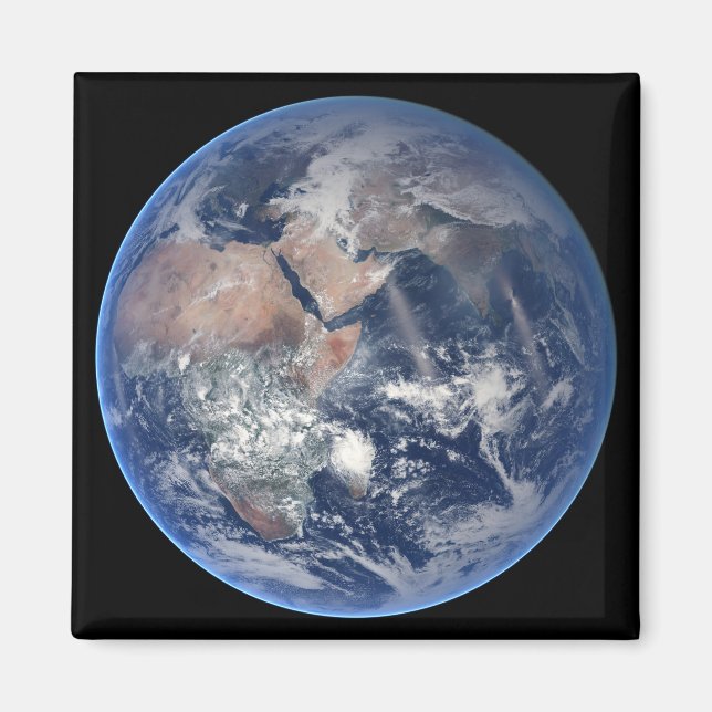 Imán El Hemisferio Oriental Sobre El Planeta Tierra. (Frente)