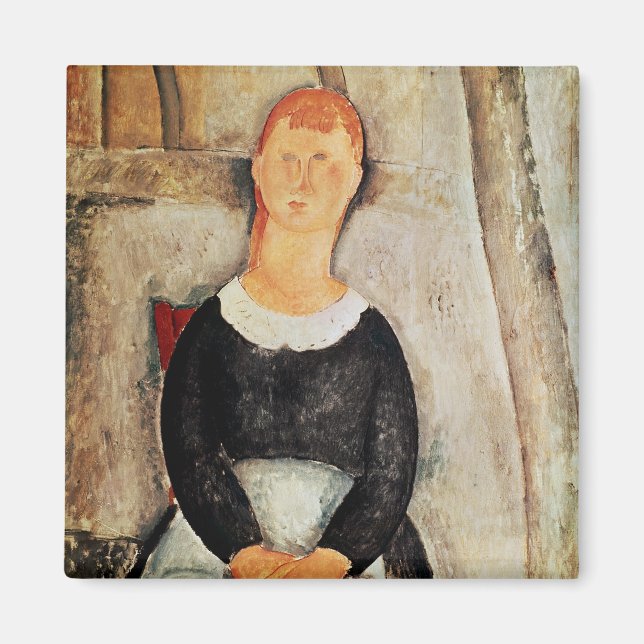 Imán El hermoso cultivador (Frente)