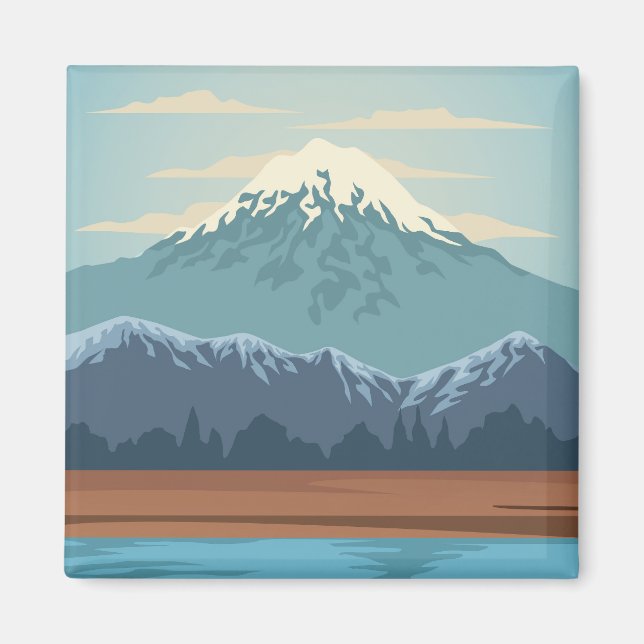 Imán El hermoso paisaje (Frente)
