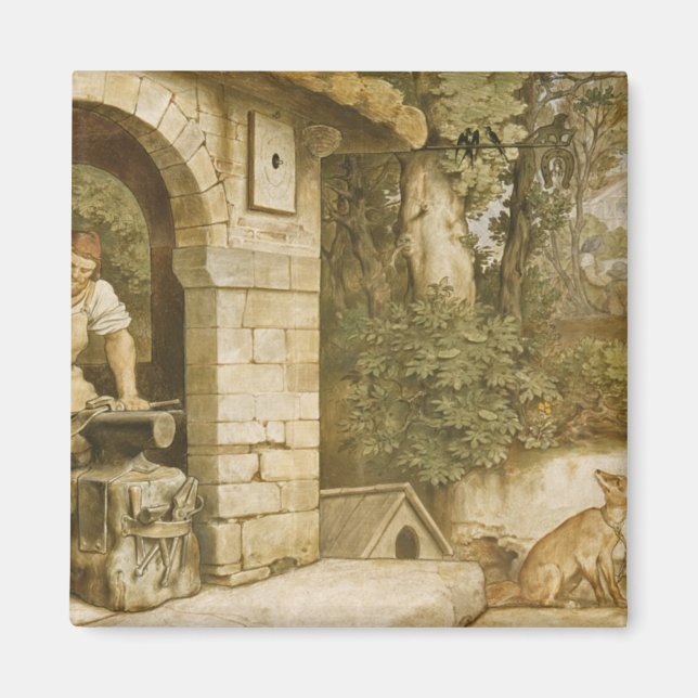 Imán El herrero de Ruhla, c.1854-55 (Frente)