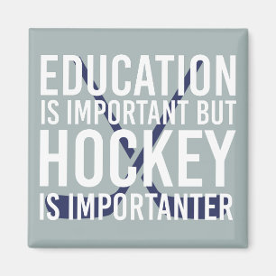 Imán El hockey es importante regalos divertidos de hock