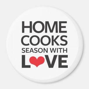 Imán El hogar cocina la estación con amor