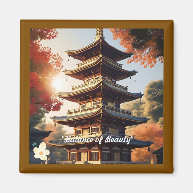 Imán "El hogar de la serenidad" (Frente)