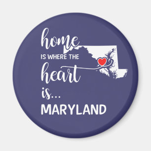 Imán El hogar de Maryland es donde está el corazón
