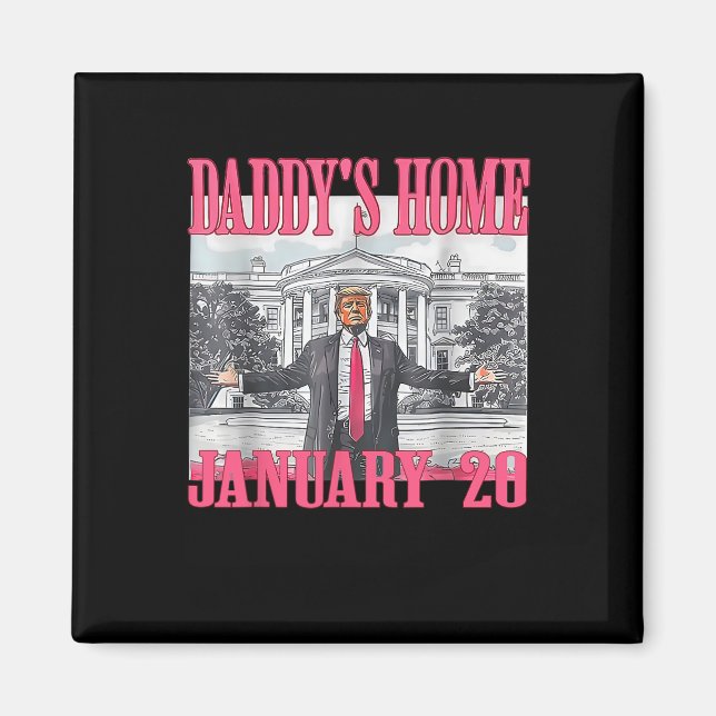 Imán El hogar de papá Trump (Frente)