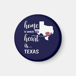 Imán El hogar de Texas es donde está el corazón