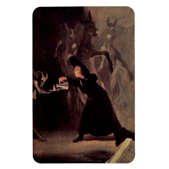 Imán El Hombre Acosado Por Francisco Goya 1798 (Vertical)