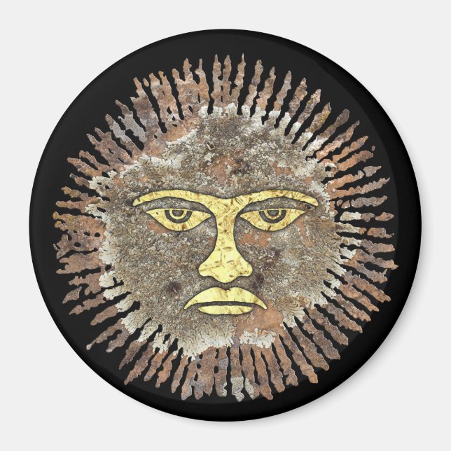 Imán El hombre al sol - Cañones parlantes, Nuevo México (Frente)