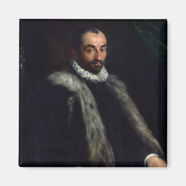 Imán El hombre con barba, 1580 (Frente)