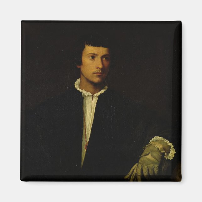 Imán El hombre con guante, 1520 (Frente)