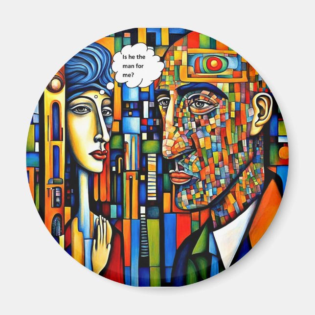 Imán El hombre para mí (Frente)