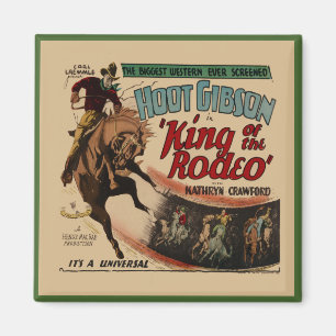 Imán El Hoot Occidental Gibson King Del Rodeo