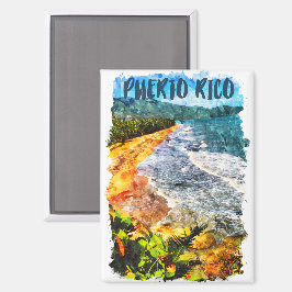 Imán El impresionante paisaje acuático de Puerto Rico