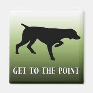 Imán El indicador de pelo corto alemán "consigue al