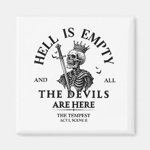 Imán El Infierno Está Vacío Y Todos Los Diablos Están A