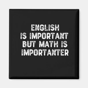 Imán El inglés es importante, pero las matemáticas so