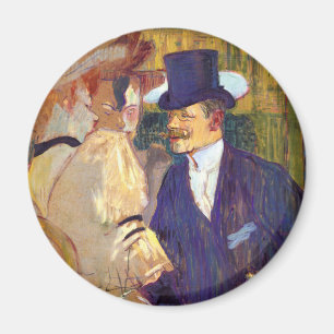 Imán El inglés por Toulouse Lautrec, Arte Antiguo