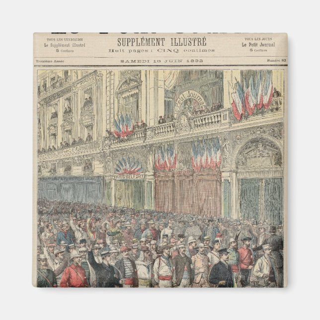 Imán El inicio de la carrera por la carretera (Frente)