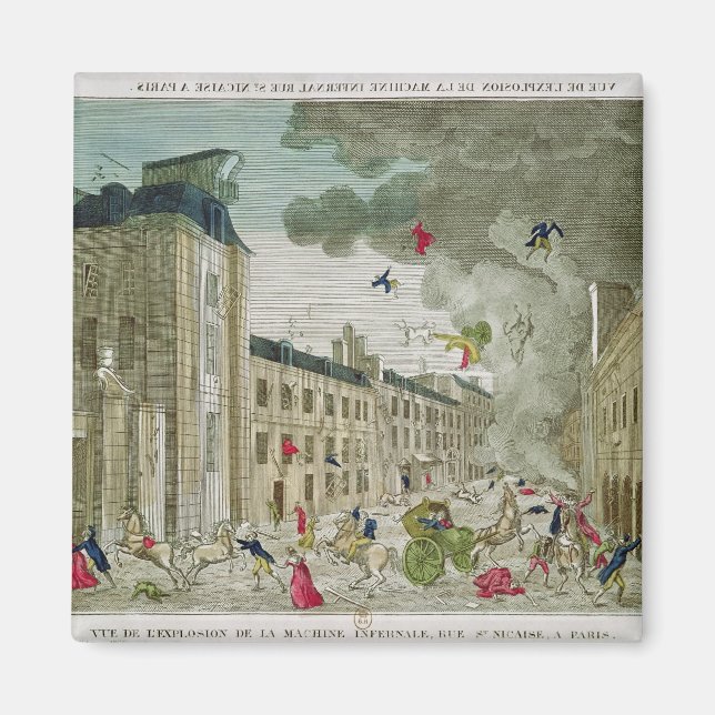 Imán El intento de asesinato de Napoleón Bonaparte (Frente)