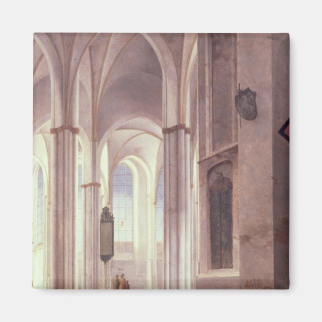 Imán El interior de Buurkerk en Utrecht, 1644 (Frente)