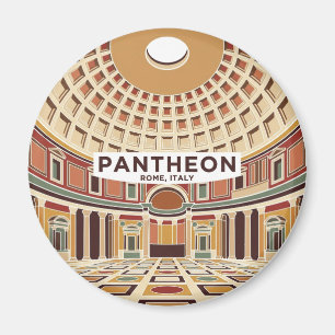 Imán El interior del Panteón Italia