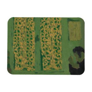Imán El interior verde