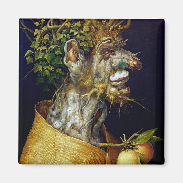 Imán El invierno, Arcimboldo (Frente)