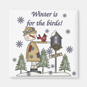 Imán El invierno es para las camisetas y regalos de los