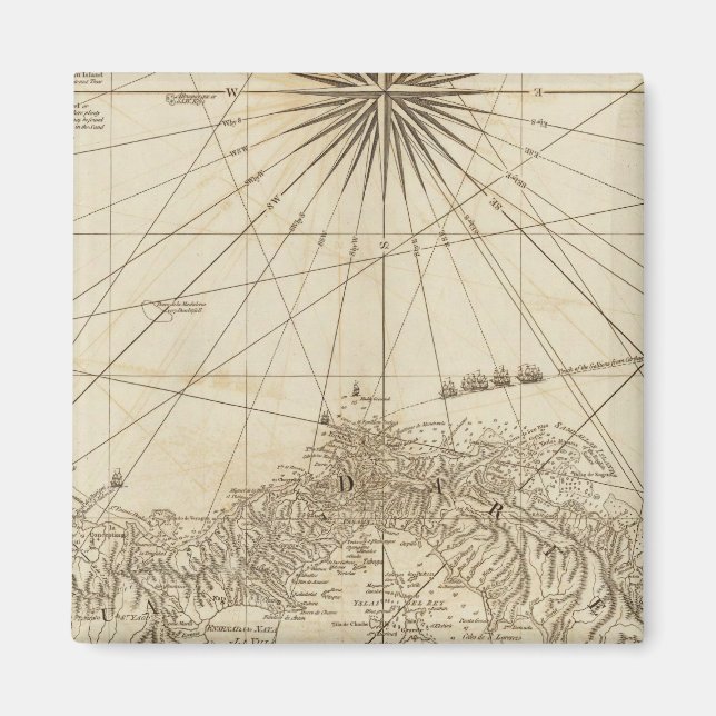 Imán El istmo de Panamá (Frente)