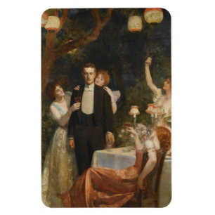 Imán El Jardín de Armida (por John Collier)