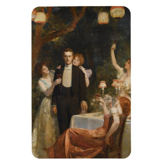Imán El Jardín de Armida (por John Collier) (Vertical)