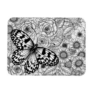 Imán El jardín de cometas de papel